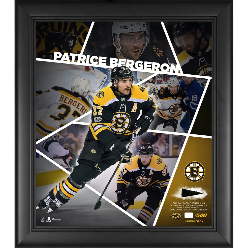 Boston Bruins Fanatics Authentic Framed 15 x 17 2023 Presidents' Trophy  Winners Collage with Game-Used Puck - Limited Edition of 500