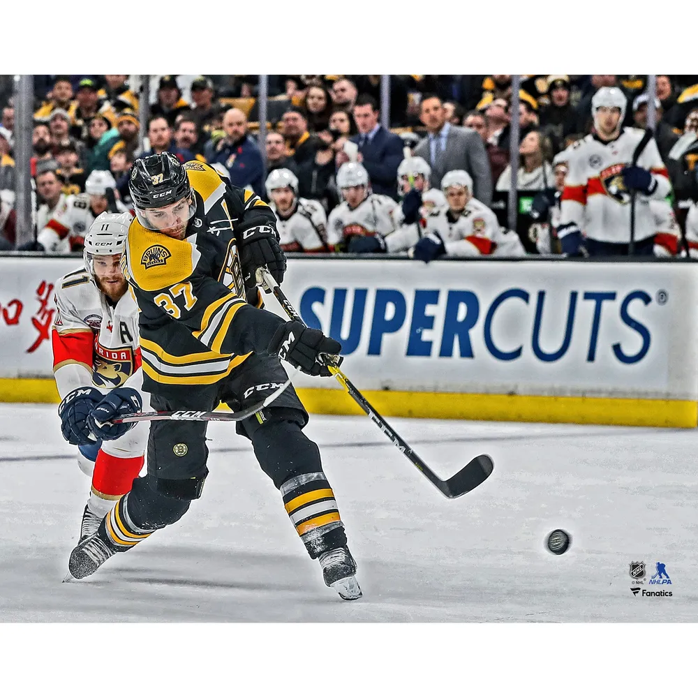 Patrice Bergeron Boston Bruins Fanatics Authentic Unsigned Alternate Jersey Skating Photograph