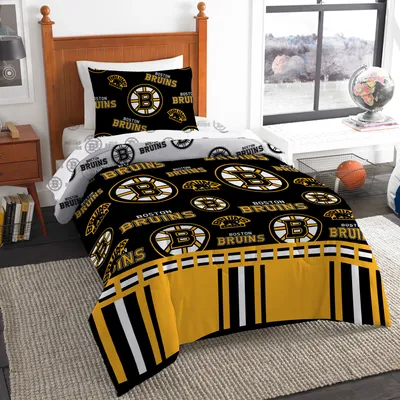 Boston Bruins The Northwest Company 4-Piece Twin Bed in a Bag Set