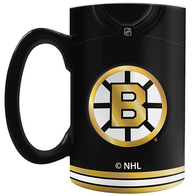 Le Sports Vault Bruins de Boston 20 oz. Tasse sculptée en jersey