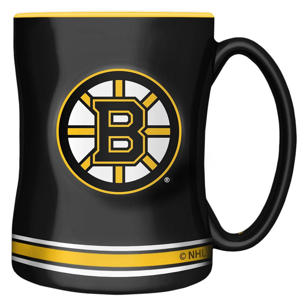 The Sports Vault Boston Bruins - Tasse en relief sculpté