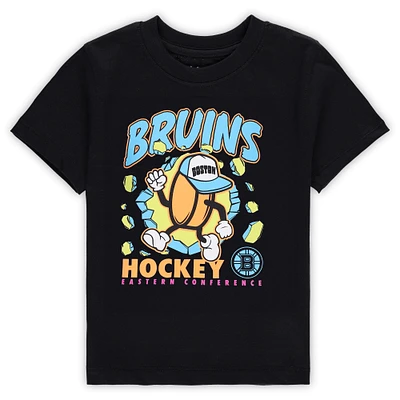 T-shirt noir des Bruins de Boston pour tout-petits