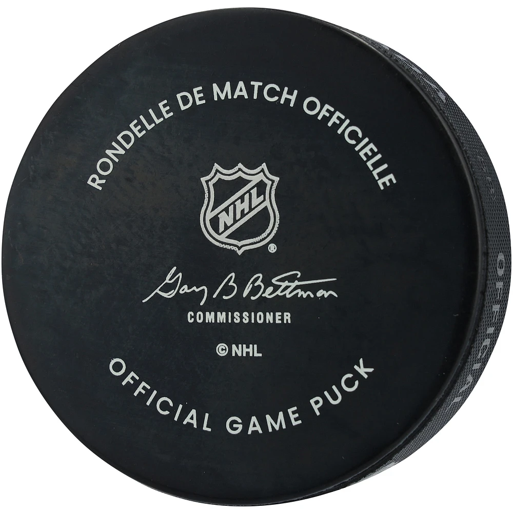 Tuukka Rask Boston Bruins Autographed 100th Anniversary Official Game Puck 