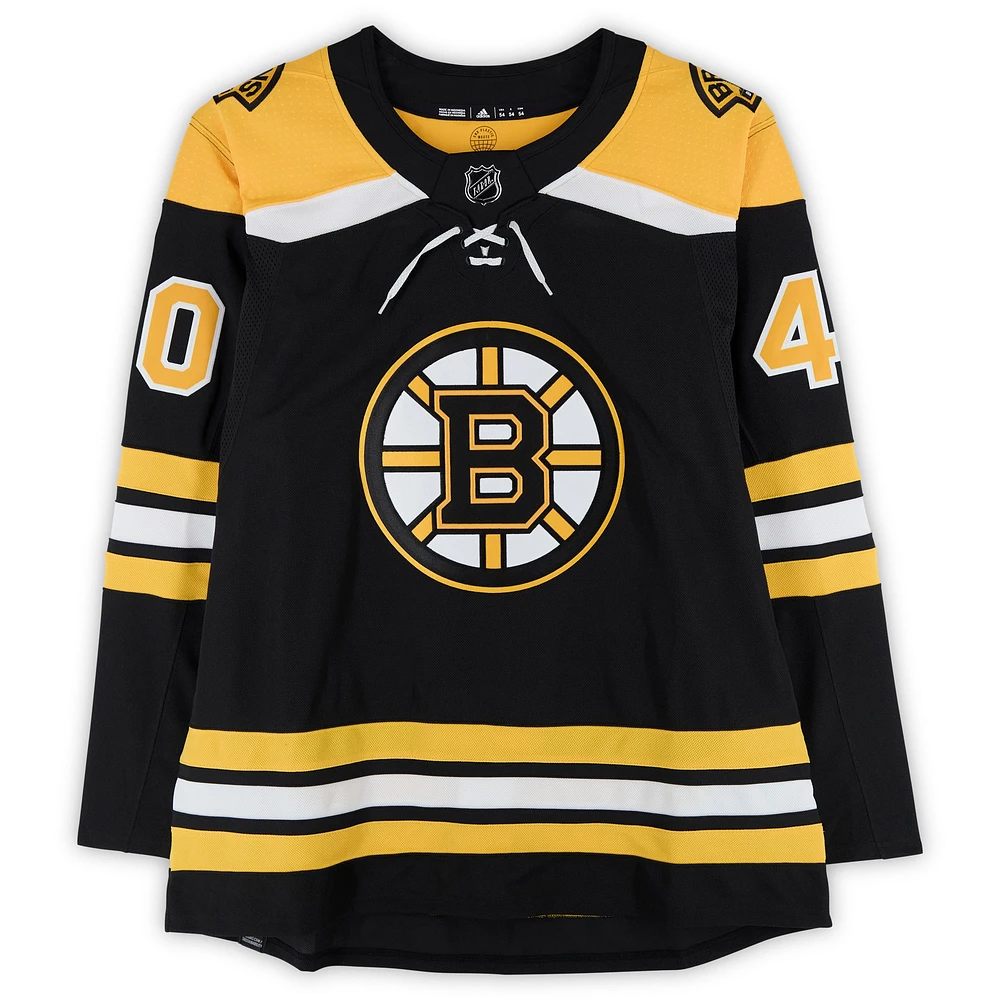Tuukka Rask Boston Bruins Autographed Black adidas Authentic Jersey 