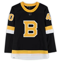 Maillot adidas authentique noir dédicacé par Tuukka Rask des Bruins de Boston