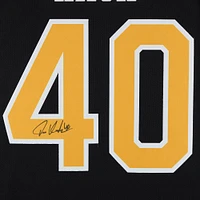 Maillot adidas authentique noir dédicacé par Tuukka Rask des Bruins de Boston