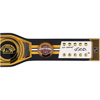 Ceinture WWE Legacy autographiée par Tuukka Rask des Boston Bruins avec inscription « 2014 Vezina