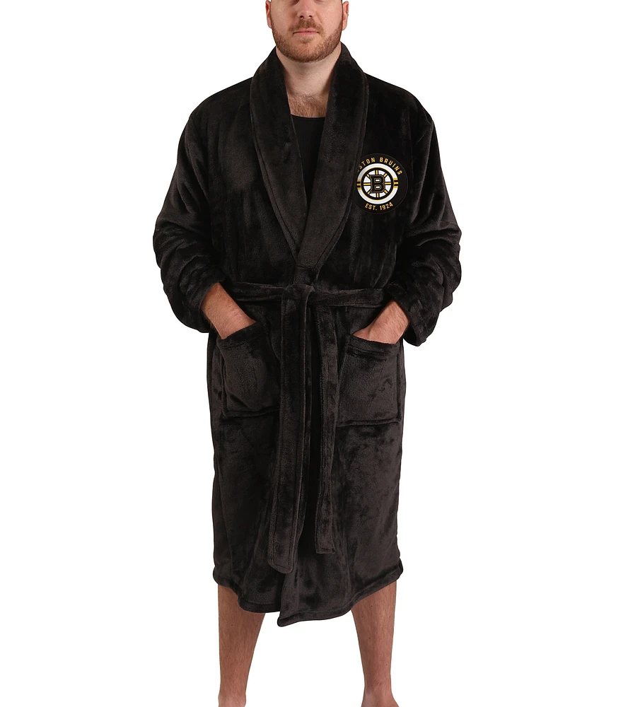 Unisex Black Boston Bruins Robe