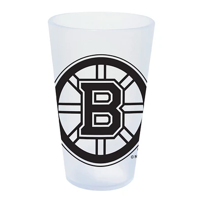 WinCraft Bruins de Boston 16oz. Verre à pinte en silicone Icicle