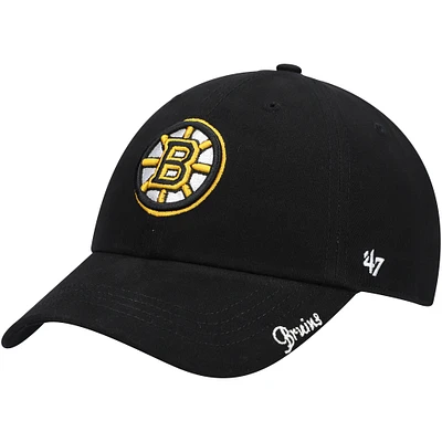 Casquette ajustable Miata Clean Up de l'équipe des Bruins de Boston '47 pour femmes