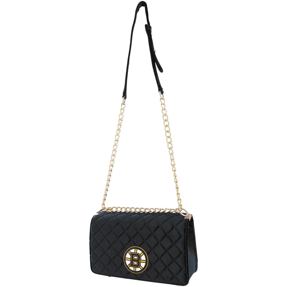 Women's Cuce Boston Bruins Velvet Team Color Bag