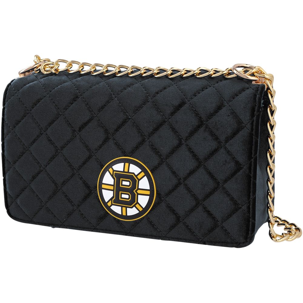 Women's Cuce Boston Bruins Velvet Team Color Bag