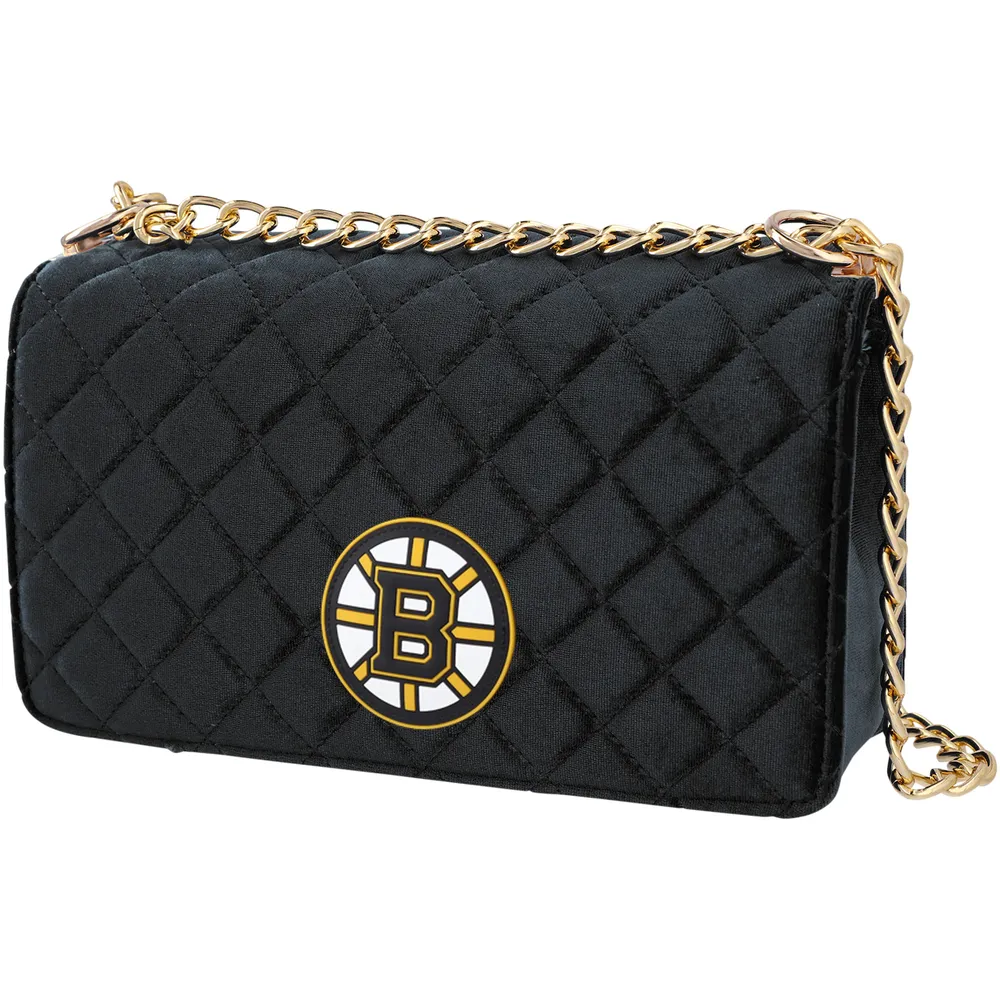 Sac couleur de l'équipe Cuce Boston Bruins en velours pour femmes