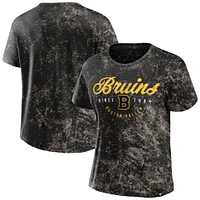 Women's Fanatics  Black Boston Bruins Breakaway T-Shirt