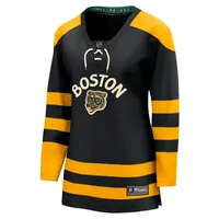 Boston Bruins Youth 2023 Winter Classic Blank Jersey - Black