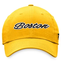 Women's Fanatics Gold  Boston Bruins Breakaway Adjustable Hat