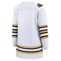 Maillot blanc Premier Breakaway du 100e anniversaire des Bruins de Boston marque Fanatics pour femmes