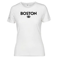 Women's Levelwear  White Boston Bruins Maddox City Capsule T-Shirt