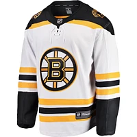 Youth Fanatics White Boston Bruins Away Breakaway Jersey