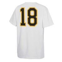 Youth Mitchell & Ness Willie O'Ree White Boston Bruins Name Number T-Shirt