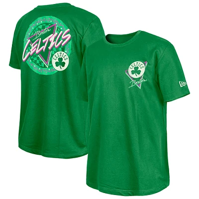 New Era  Green Boston Celtics Glow-in-the-Dark T-Shirt
