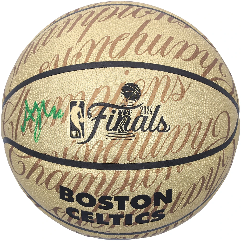 Al Horford Boston Celtics Autographed 2024 NBA Finals Champions Wilson Collector's Edition Basketball 