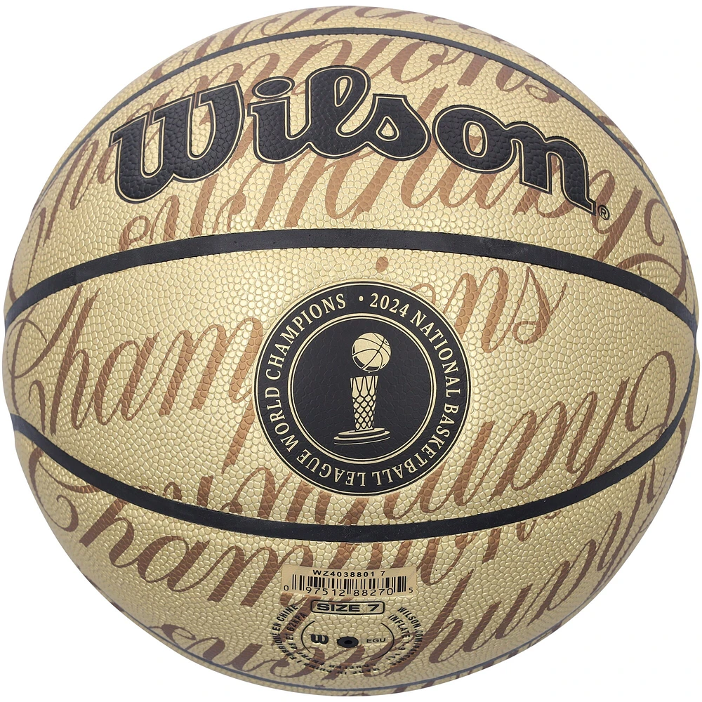 Al Horford Boston Celtics Autographed 2024 NBA Finals Champions Wilson Collector's Edition Basketball 