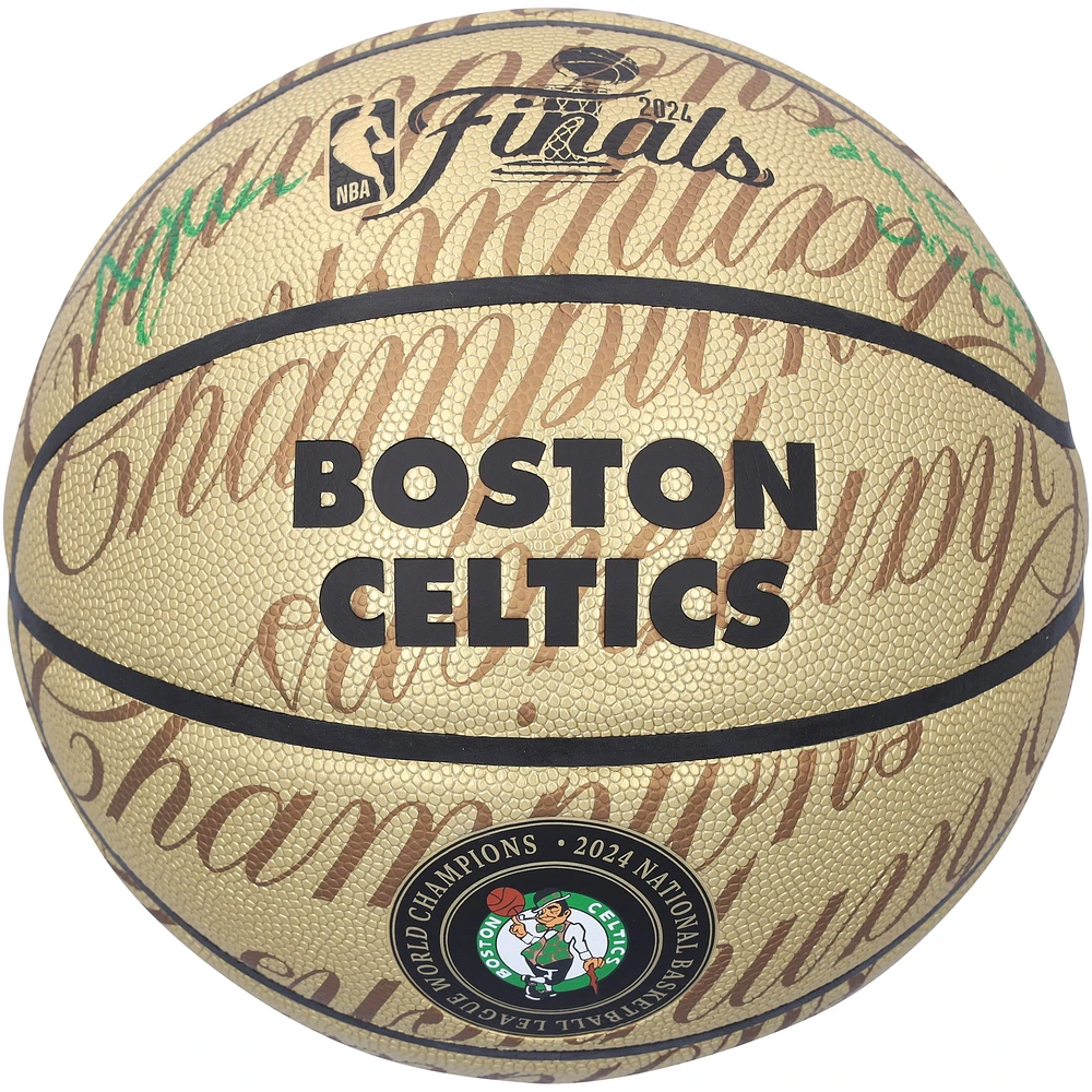 Al Horford Boston Celtics Autographed 2024 NBA Finals Champions Wilson Collector's Edition Basketball with "24 Finals Champs" Inscription