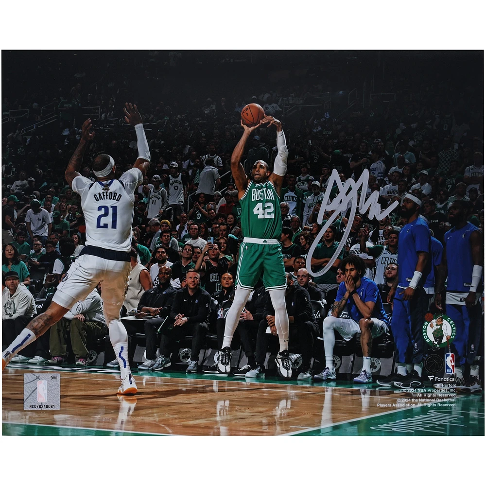 Al Horford Boston Celtics Autographed 8" x 10" 2024 NBA Finals Champions Action Photograph