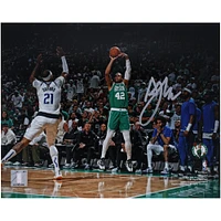 Al Horford Boston Celtics Autographed 8" x 10" 2024 NBA Finals Champions Action Photograph 