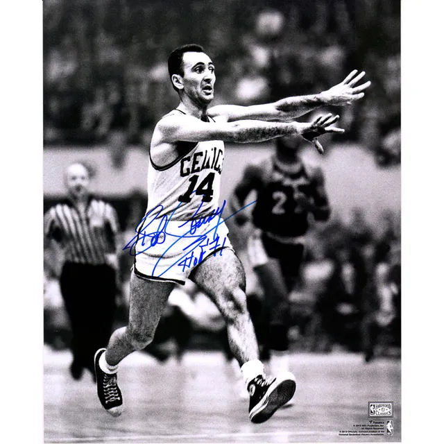 Bob Cousy Autographed Jersey