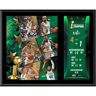 Boston Celtics 12" x 15" 2024 NBA Finals Champions Team Sublimated Plaque 