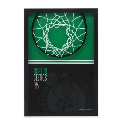 Boston Celtics 12'' x 17'' Glass Framed Sign