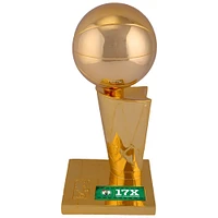 Boston Celtics 17 fois champions de la finale de la NBA 12" Réplique du trophée Larry O'Brien avec plaque sublimée