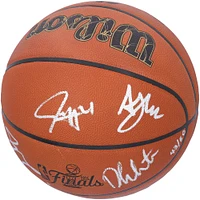 Ballon de basket officiel de jeu dédicacé par Wilson des champions de la finale NBA 2024 des Boston Celtics avec au moins 4 signatures - Édition limitée à 50 exemplaires
