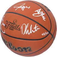 Ballon de basket officiel de jeu dédicacé par Wilson des champions de la finale NBA 2024 des Boston Celtics avec au moins 4 signatures - Édition limitée à 50 exemplaires