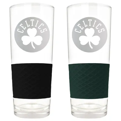 Boston Celtics 22oz. Logo Score Pint Glass Two-Piece Set