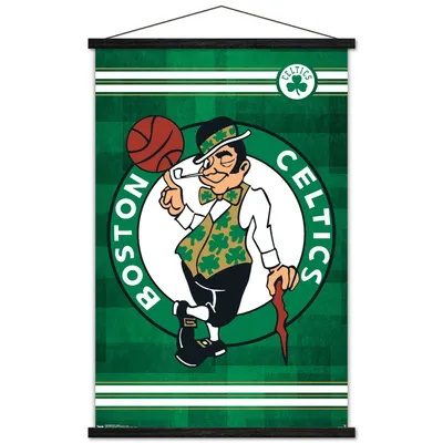 Boston Celtics 24'' x 35'' Logo Framed Hanging Poster