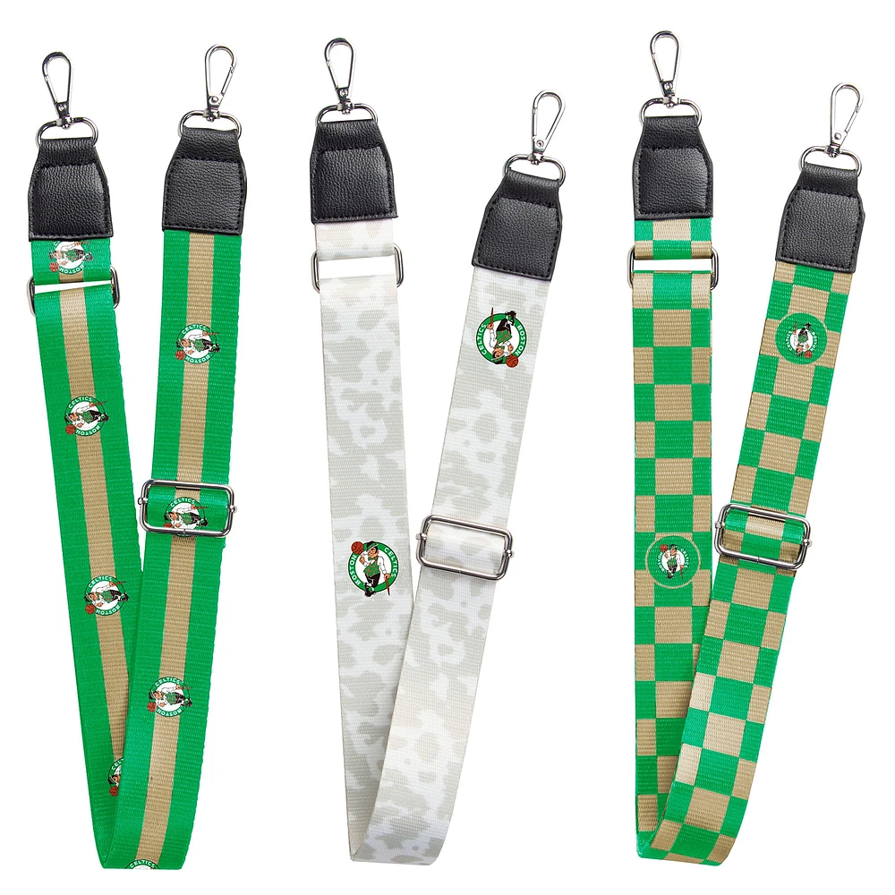 Boston Celtics 3-Pack Bag Strap Set