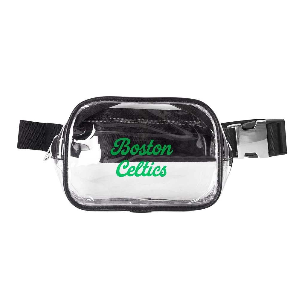 Boston Celtics Clear Belt Bag