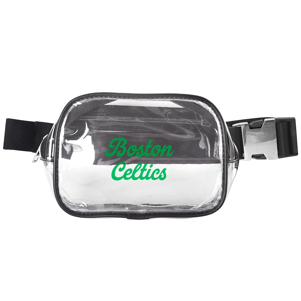 Boston Celtics Clear Belt Bag