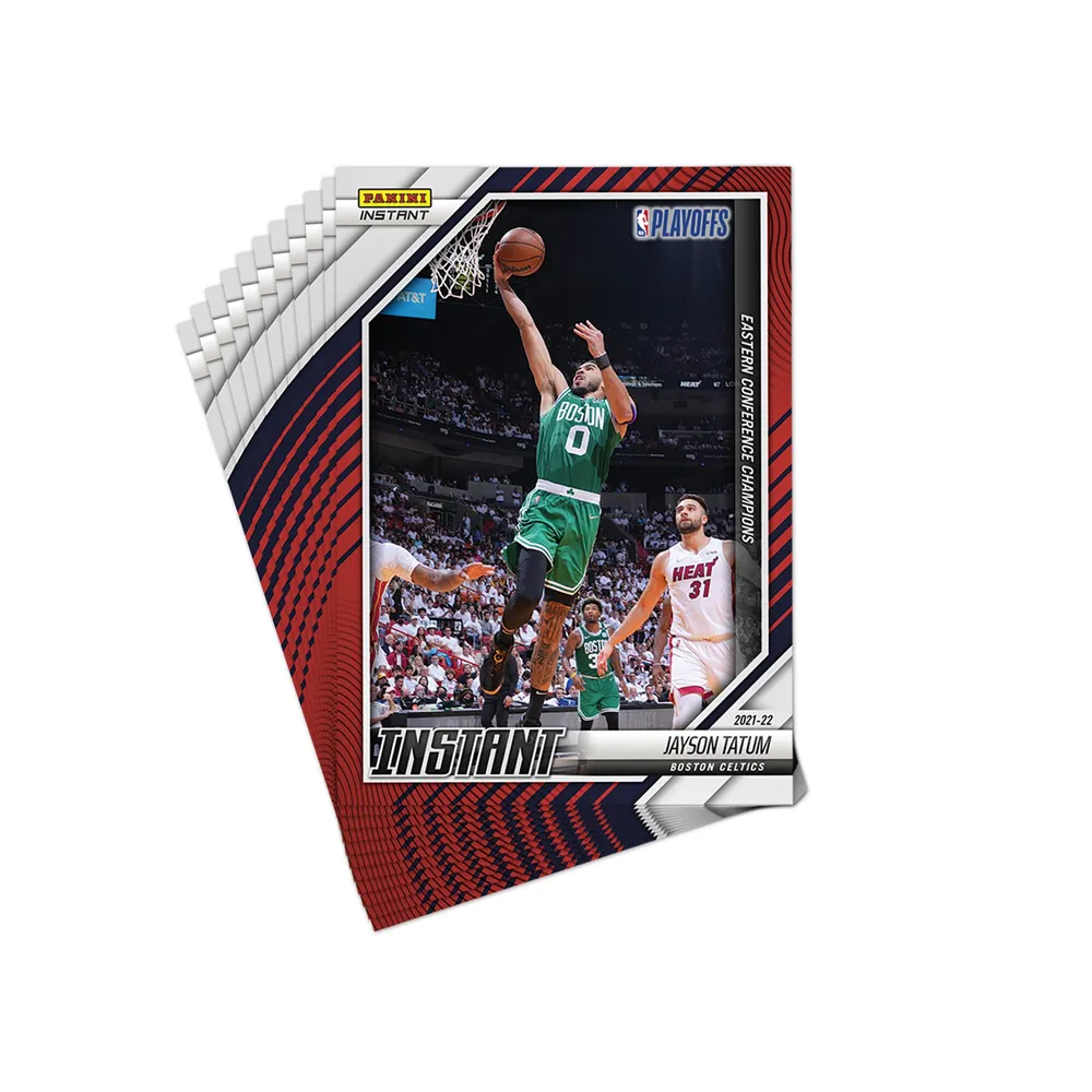 Lids Boston Celtics Fanatics Exclusive Parallel Panini Instant 2021-22 NBA  Eastern Conference Champions 15 Single Trading Cards Set - Limited Edition  of 99