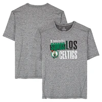 Boston Celtics Team-Issued Gray "Los Celtics" T-Shirt from the 2024-25 NBA Season