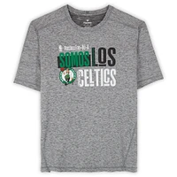 Boston Celtics Team-Issued Gray "Los Celtics" T-Shirt from the 2024-25 NBA Season
