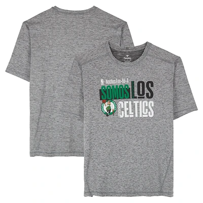 Boston Celtics Team-Issued Gray "Los Celtics" T-Shirt from the 2024-25 NBA Season