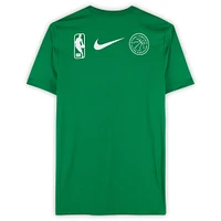 Boston Celtics Team-Issued Kelly Green Black History Month T-Shirt from the 2024-25 NBA Season