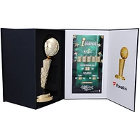 Derrick White Boston Celtics Autographed 2024 NBA Finals Champions 12" Larry O'Brien Replica Trophy