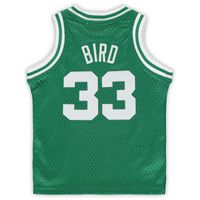 Infant Mitchell & Ness Larry Bird Kelly Green Boston Celtics 1985/86 Hardwood Classics Retired Player Jersey