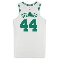 Jaden Springer Boston Celtics Game-Used #44 White Nike Jersey vs. Los Angeles Clippers on January 22, 2025 - Size 46+4