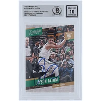 V106832 Celts Jayson Tatum Boston Celtics Autographié 2017-18 Panini Prestige #153 Beckett Fanatics Witnessed Authenticated 10 Rookie Card 0 Jayson Tatum AUT PAA TRADING CARDS 45666 AUTTRC CA01BK5652 #15